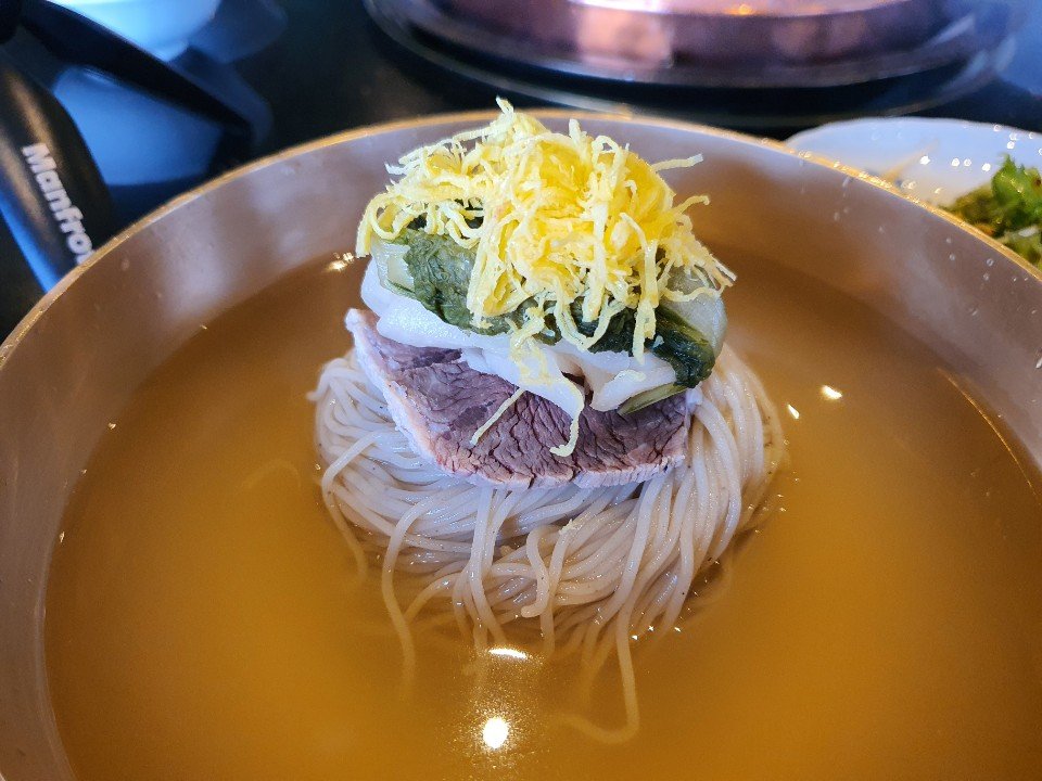 Pyongyang naengmyeon (평양냉면) at Bongpiyang, Paradise City
