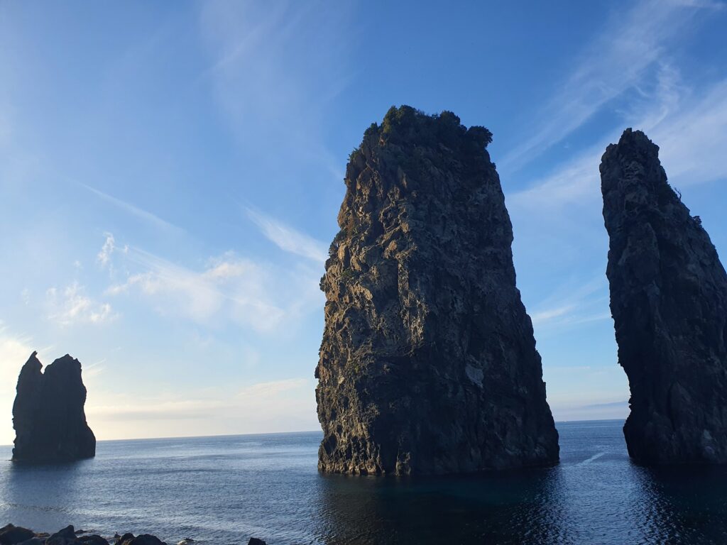 Samseonam sea stacks off the northeast coast of Ulleungdo