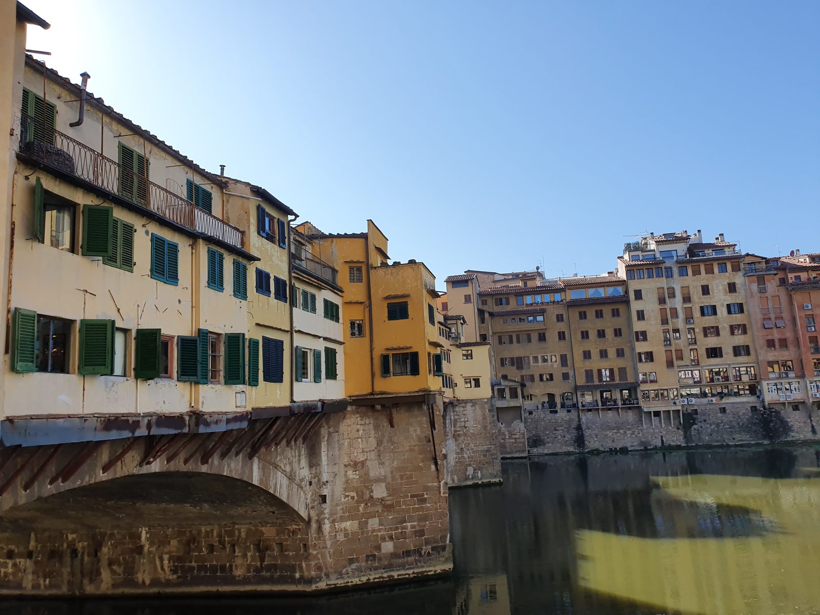 Ponte Vecchio over the Arno in Florence