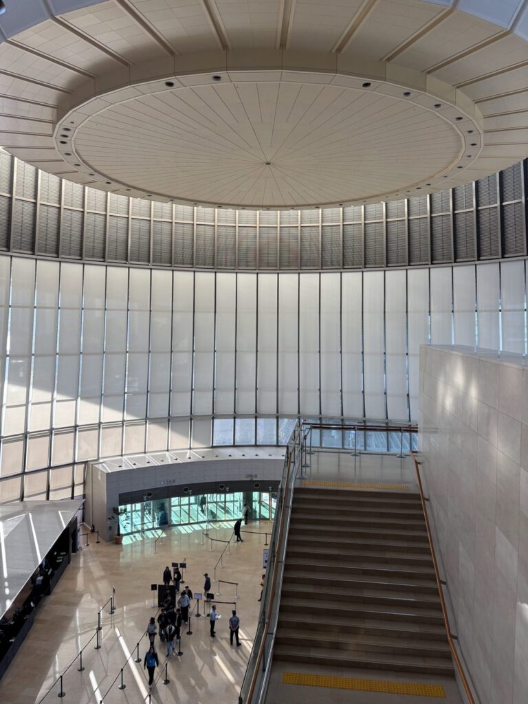 Entrance hall of the National Museum of Korea