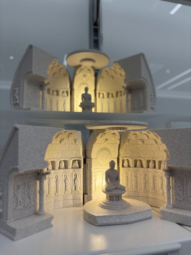 Seokguram grotto lamp for sale at the National Museum of Korea shop